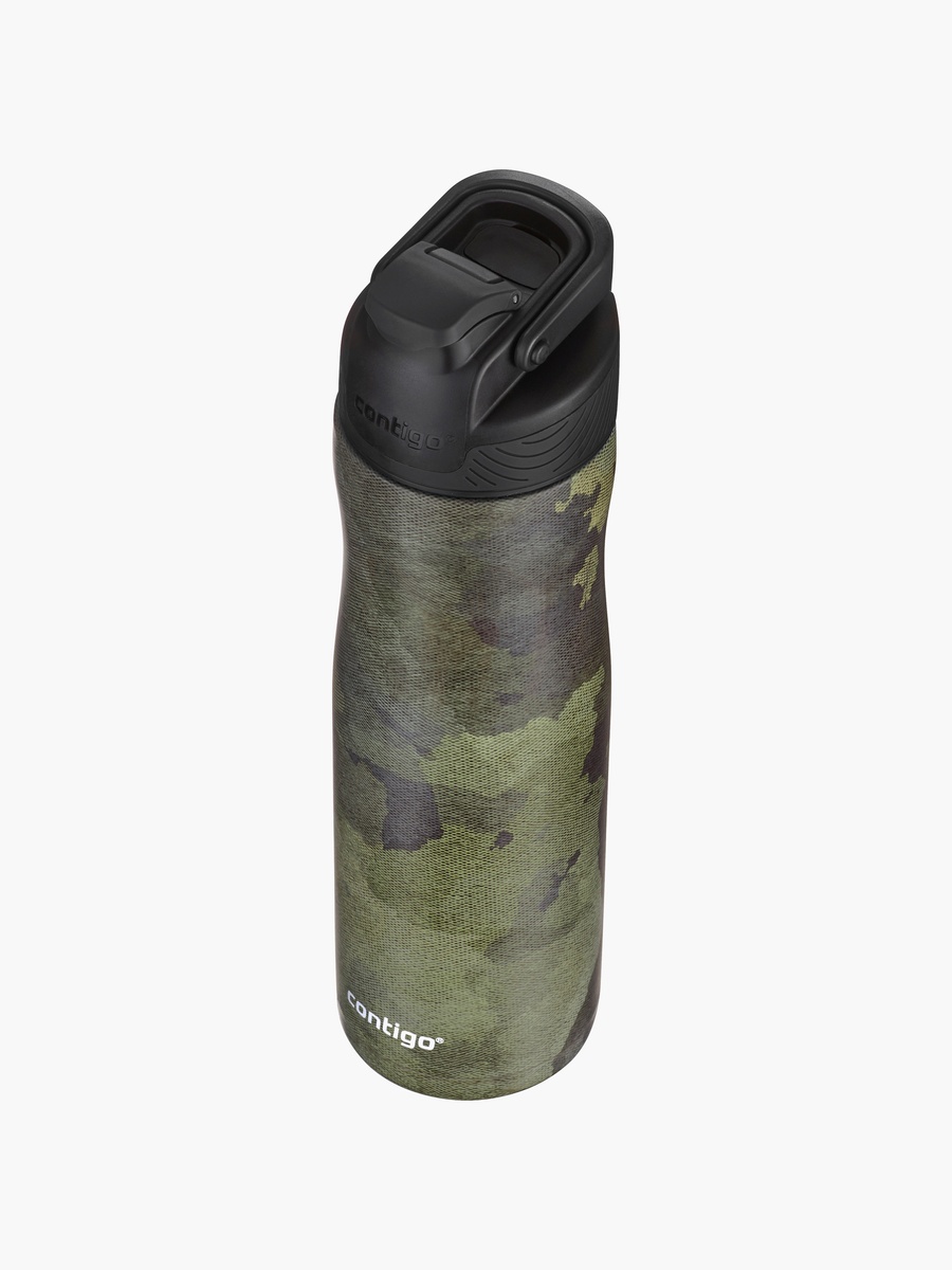 Plain Stainless Steel Water Bottle with Sipper Spout and Leak Resistant Design - 720 ml