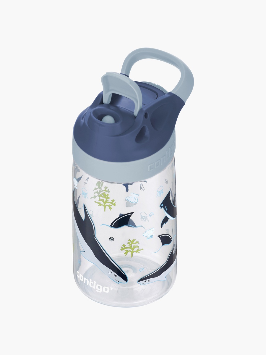 Printed Tritan Water Bottle with Autoseal Spout and Leak Resistant Design - 420 ml