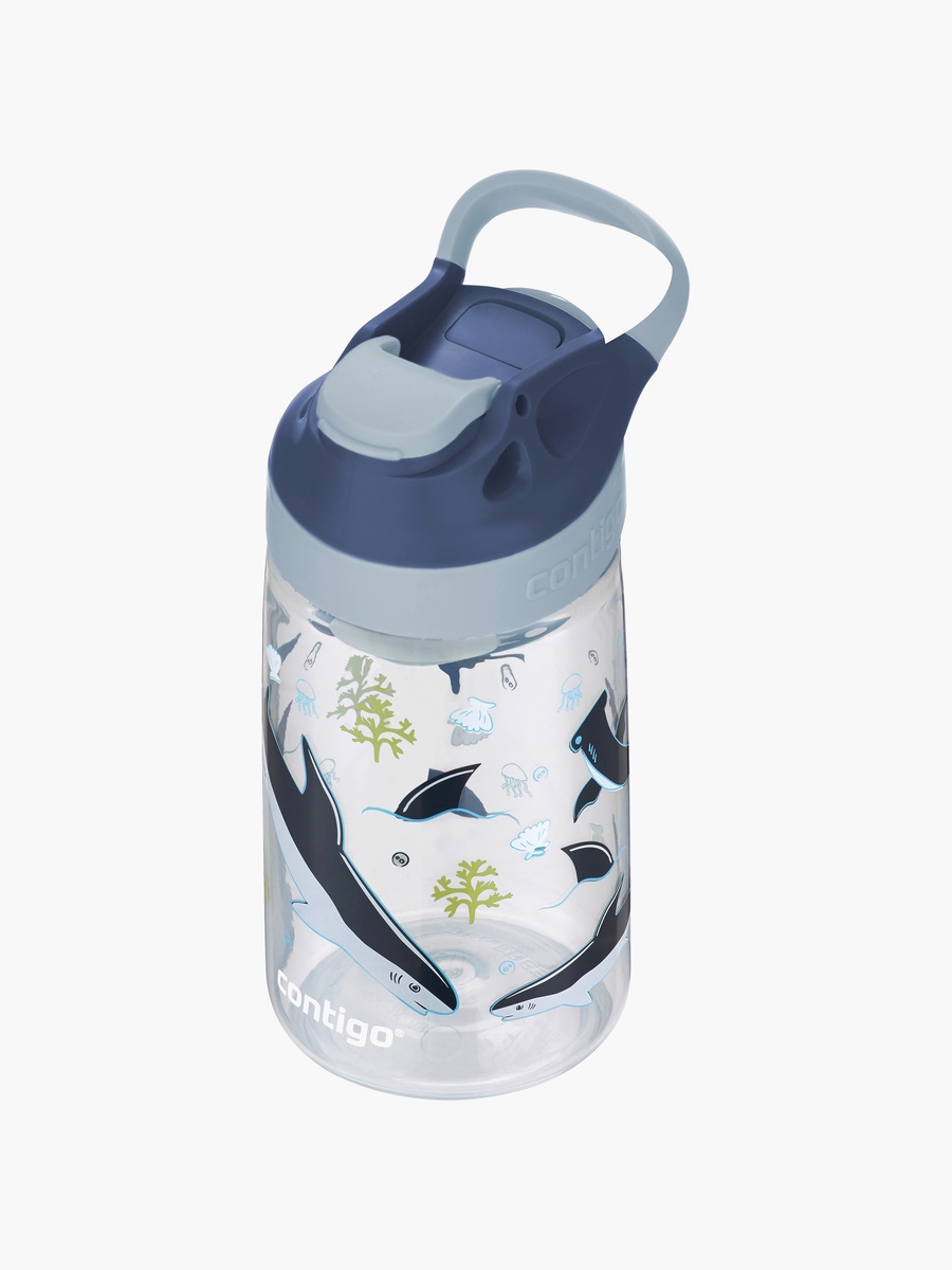 Printed Tritan Water Bottle with Autoseal Spout and Leak Resistant Design - 420 ml