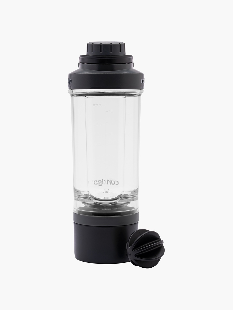 Plain Plastic Water Bottle with Screw Spout and Leak Resistant Design - 650 ml