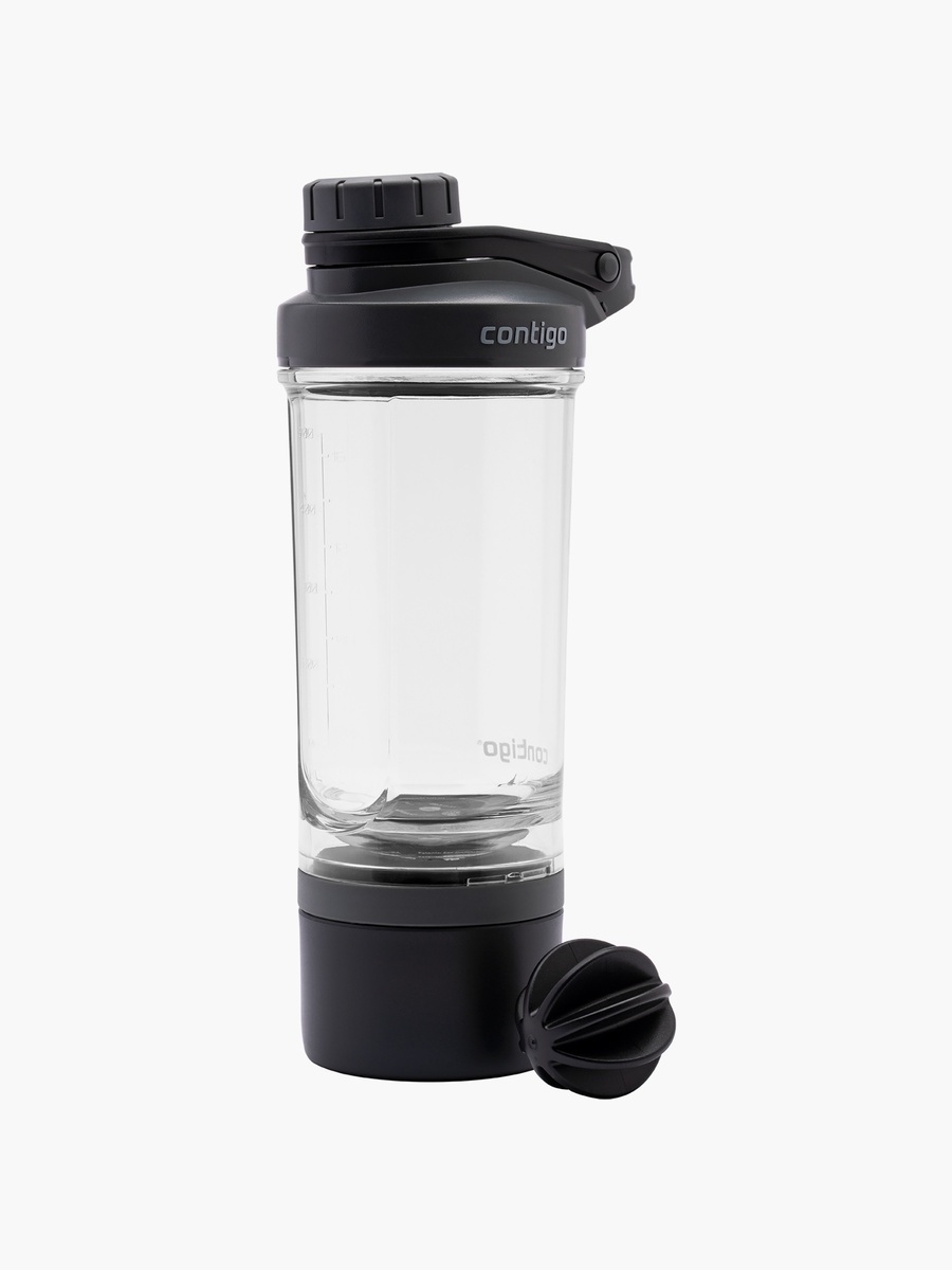 Plain Plastic Water Bottle with Screw Spout and Leak Resistant Design - 650 ml