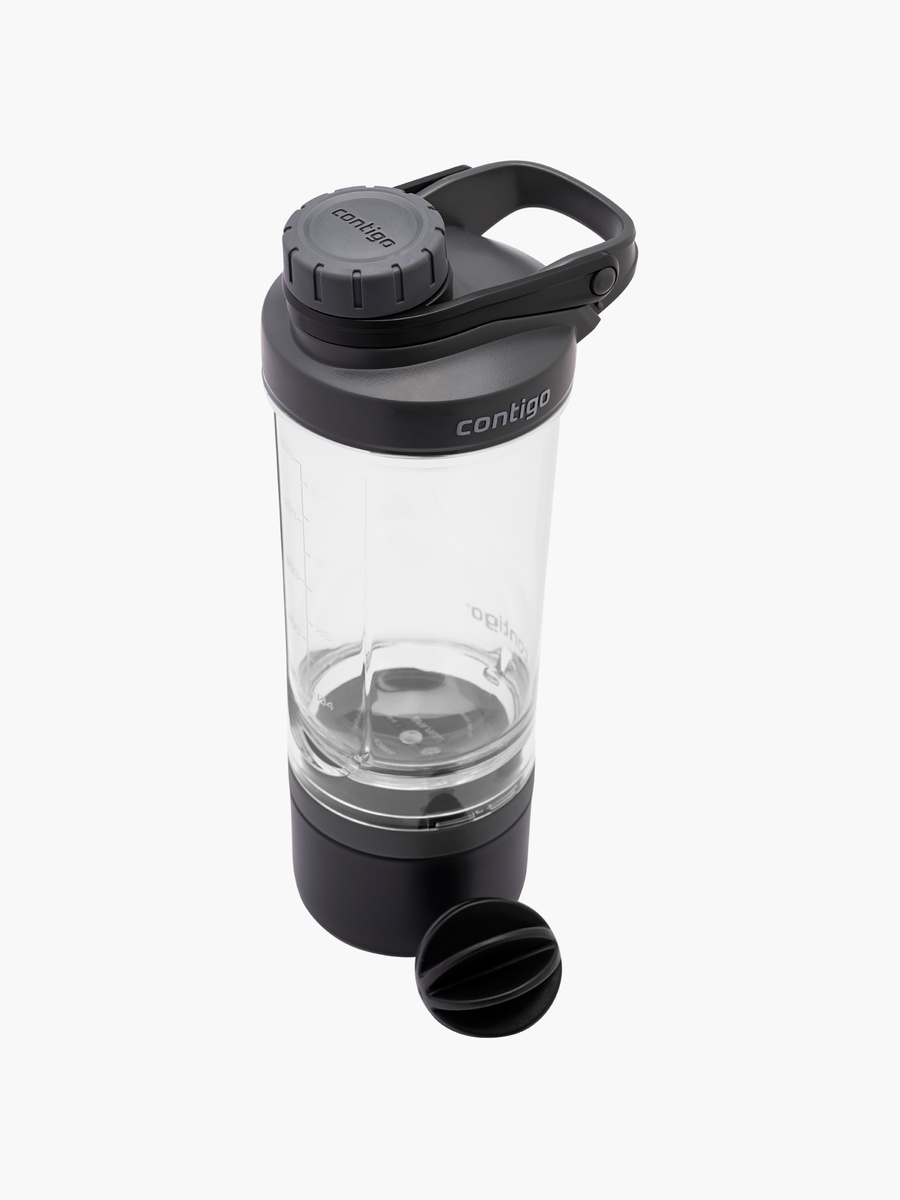 Plain Plastic Water Bottle with Screw Spout and Leak Resistant Design - 650 ml