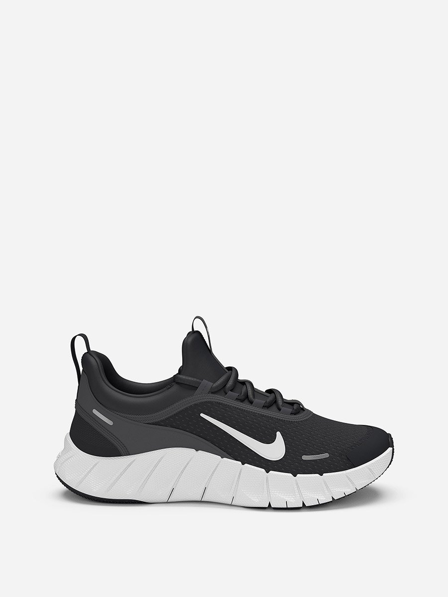 Kids Black Free Ride Trainers
