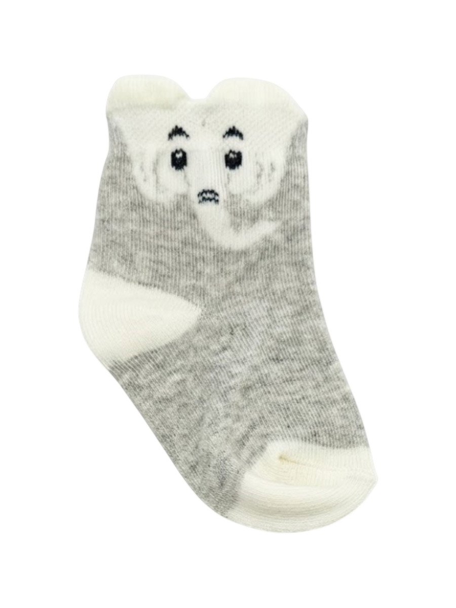 Baby Animal Print Ankle Socks - 4 Pack