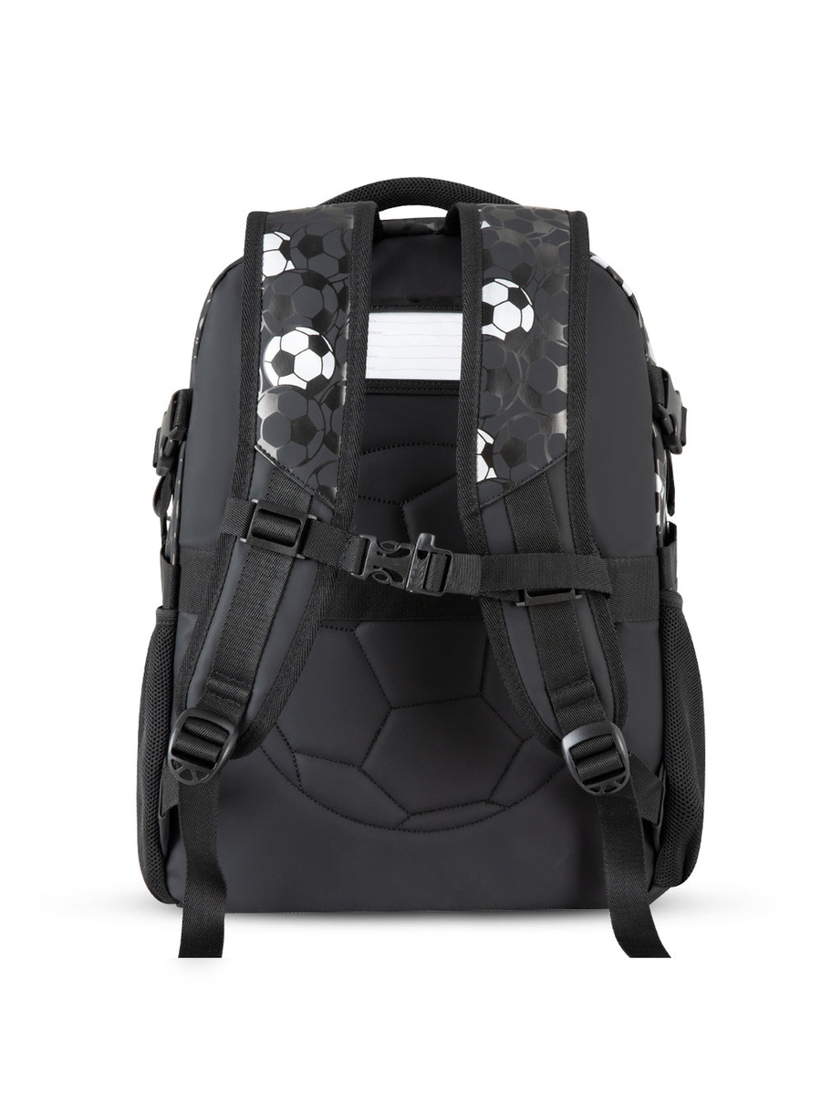 Footballer Backpack with Free Football - Black