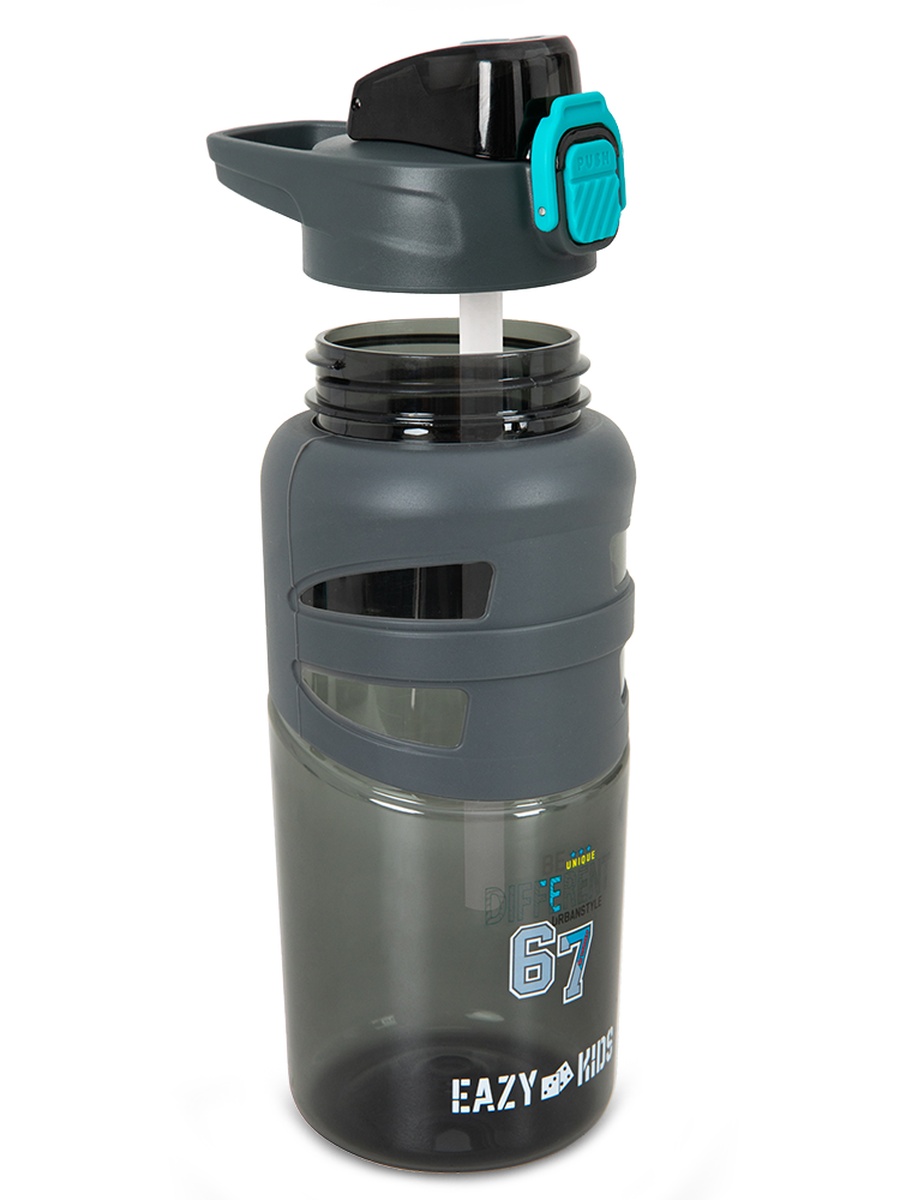 BPA Free Spout and Straw Flip Top Water Bottle - 750 ml