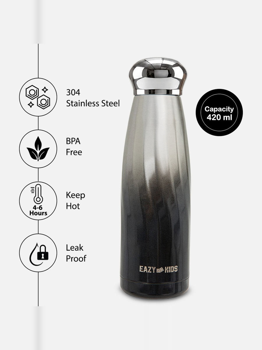 Double Walled Stainless Steel Water Bottle - 420 ml