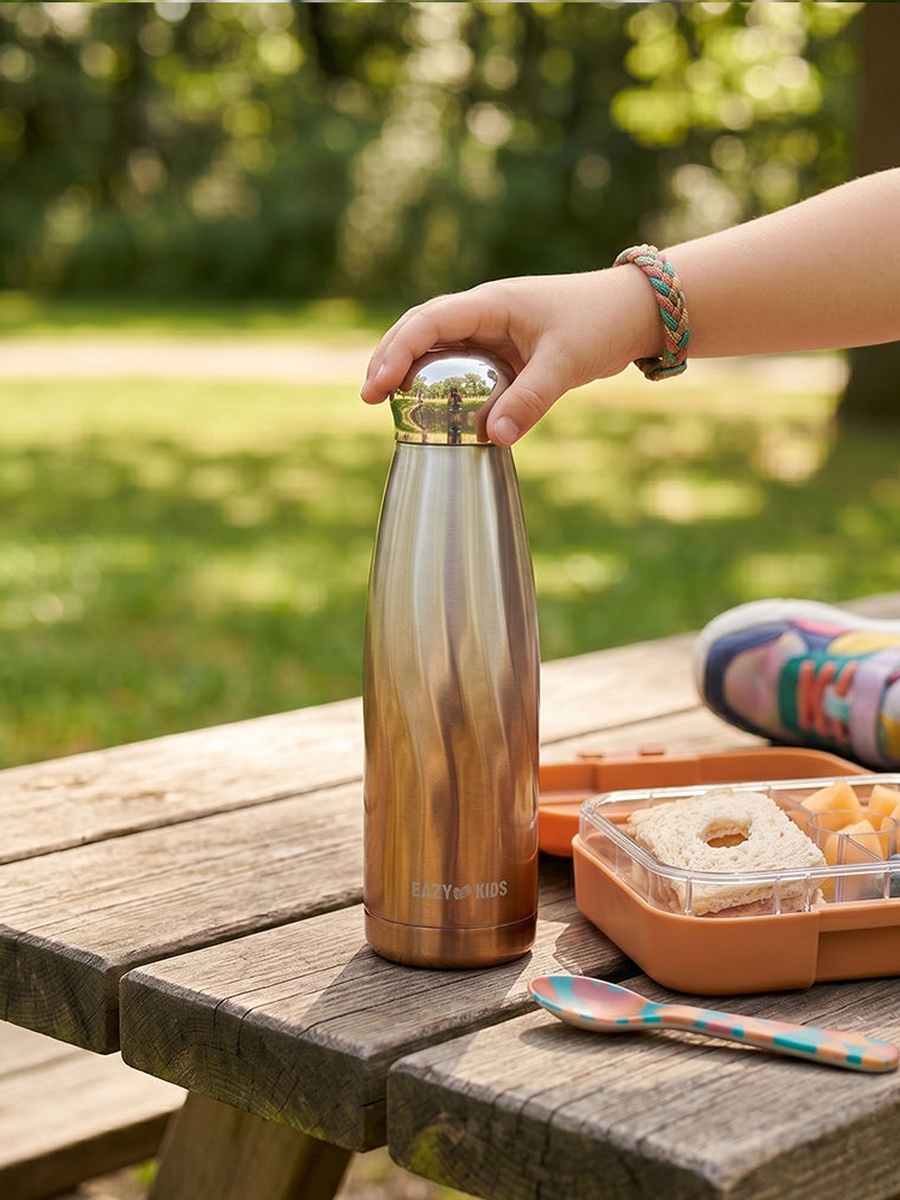 Double Walled Stainless Steel Water Bottle - 420 ml
