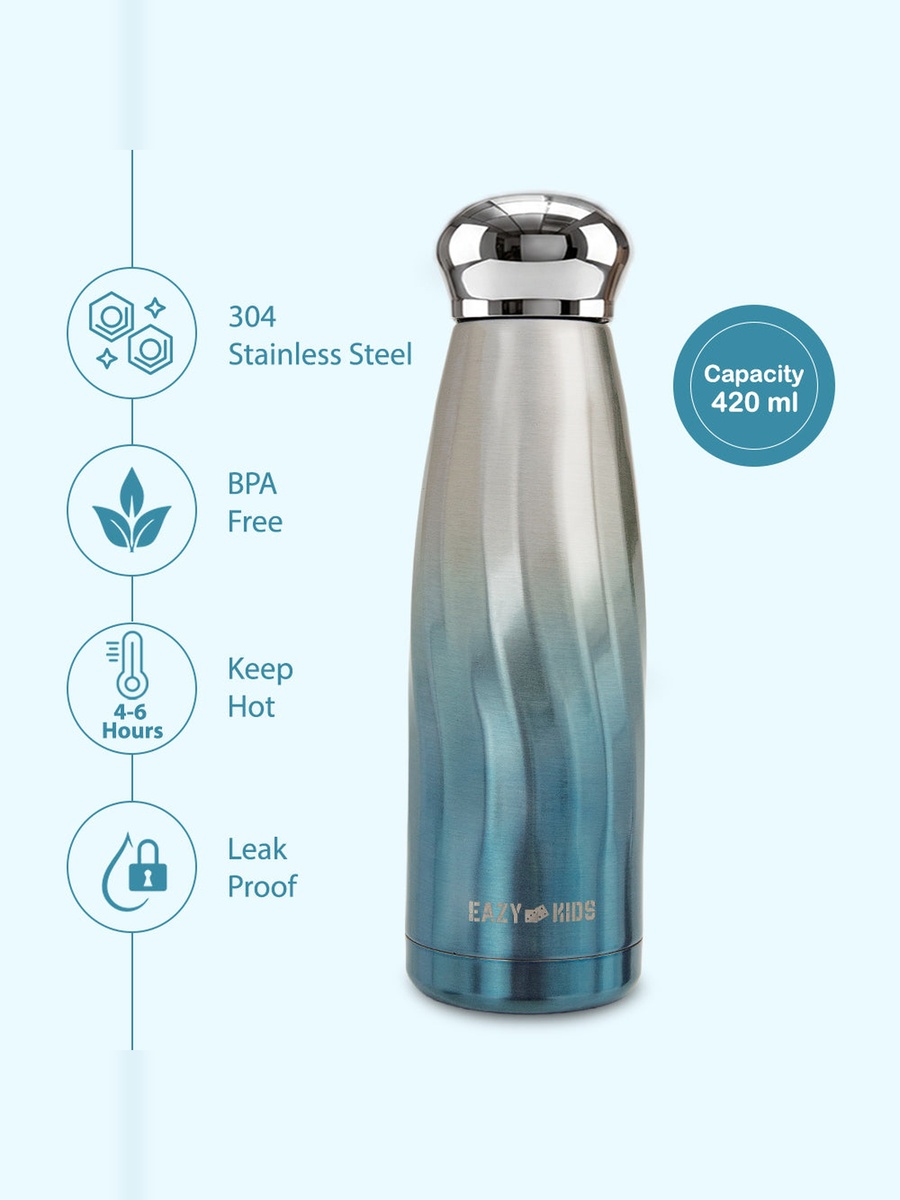 Double Walled Stainless Steel Water Bottle - 420 ml