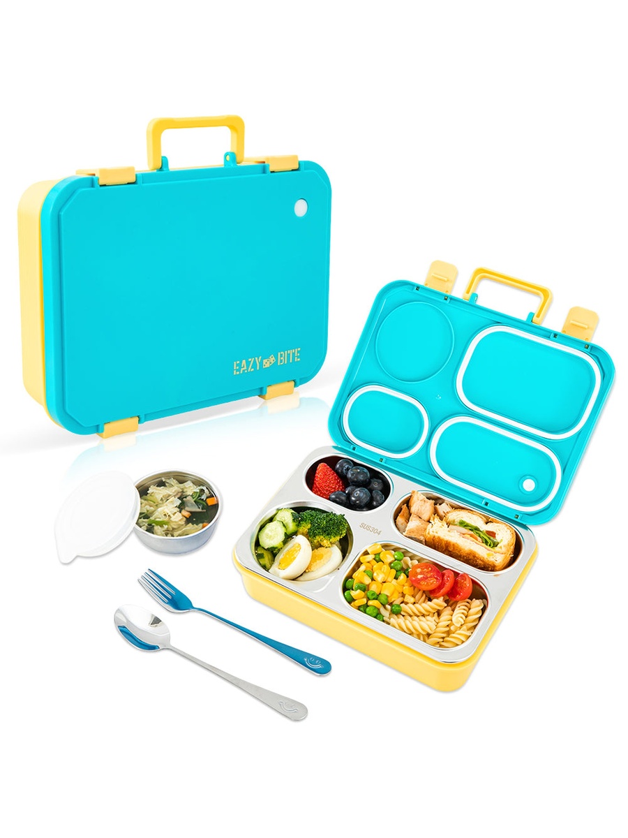 Stainless Steel Lunch Box with Food Container with Lid
