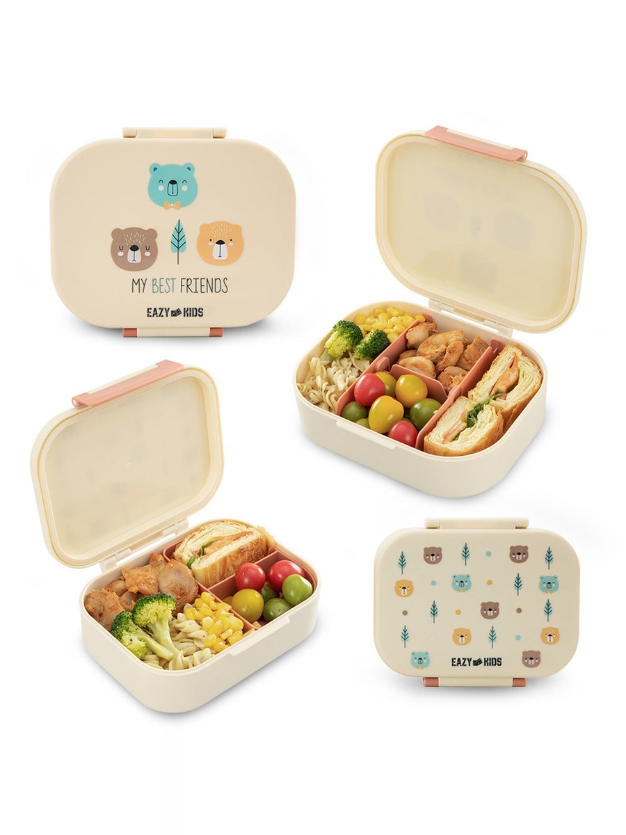 2-Piece BPA Free Leak Proof Bento Lunch Box Set
