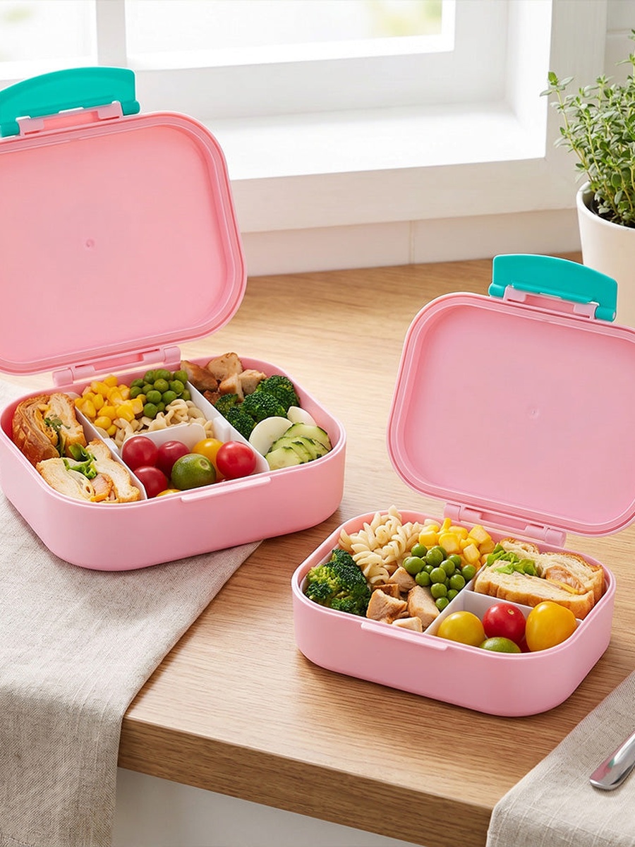 2-Piece BPA Free Leak Proof Bento Lunch Box Set