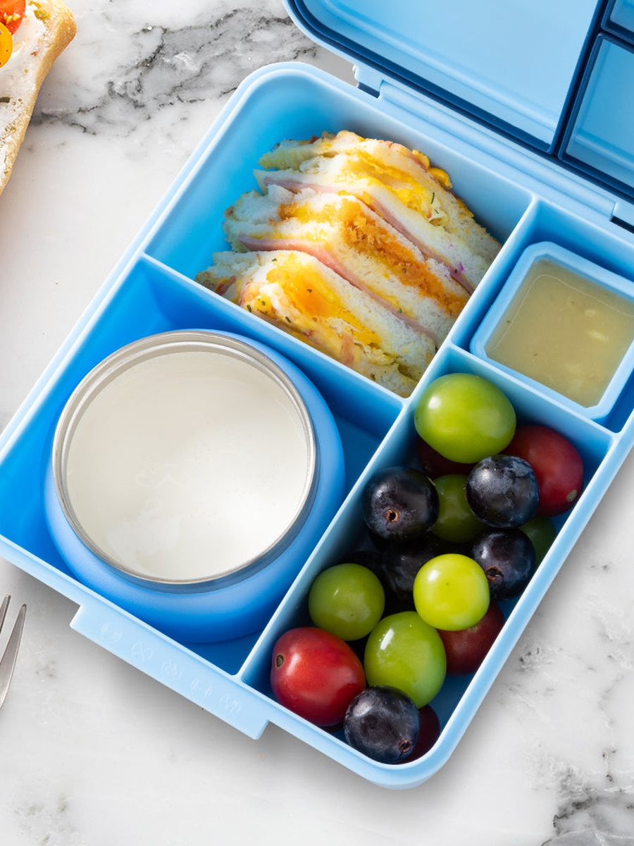 Jumbo Bento Lunch Box with Thermos and Dip Jar