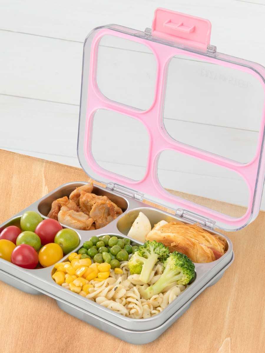 Stainless Steel Bento Lunch Box with Tritan Lid