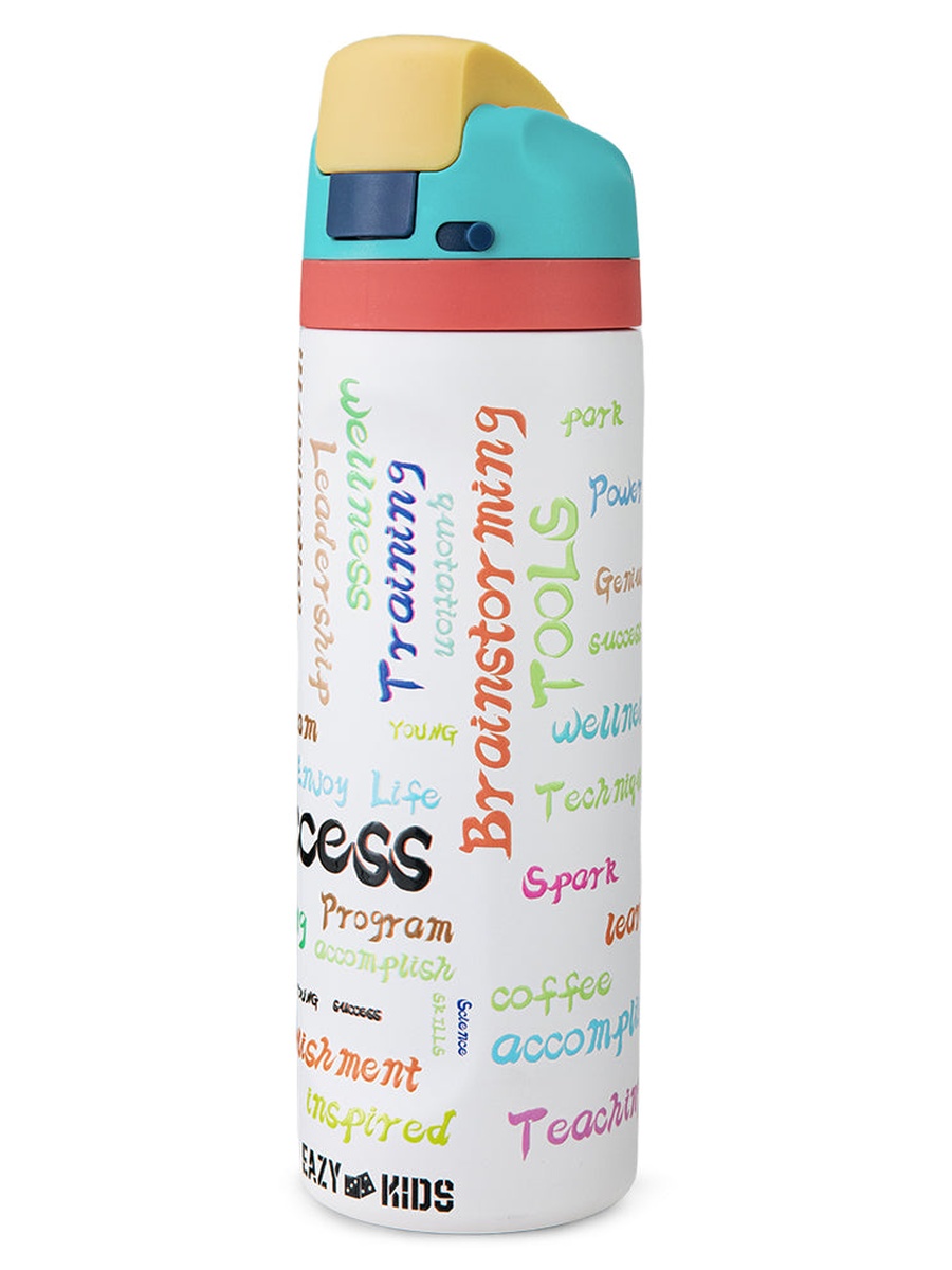 Convertible Bento Lunch Box with Cutlery Bag and Stainless Steel Water Bottle 710 ml