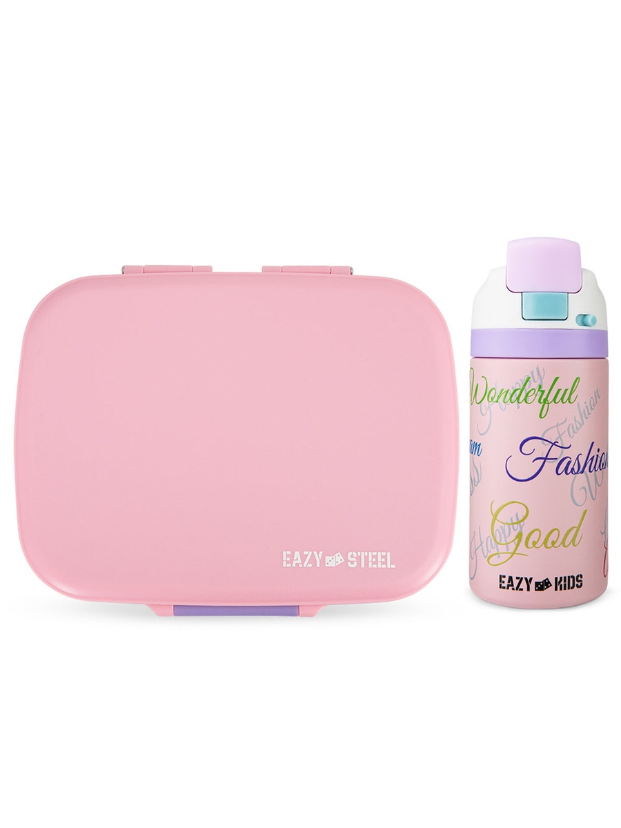 Premium Stainless Steel Lunch Box 710 ml with Stainless Steel Water Bottle - 445 ml