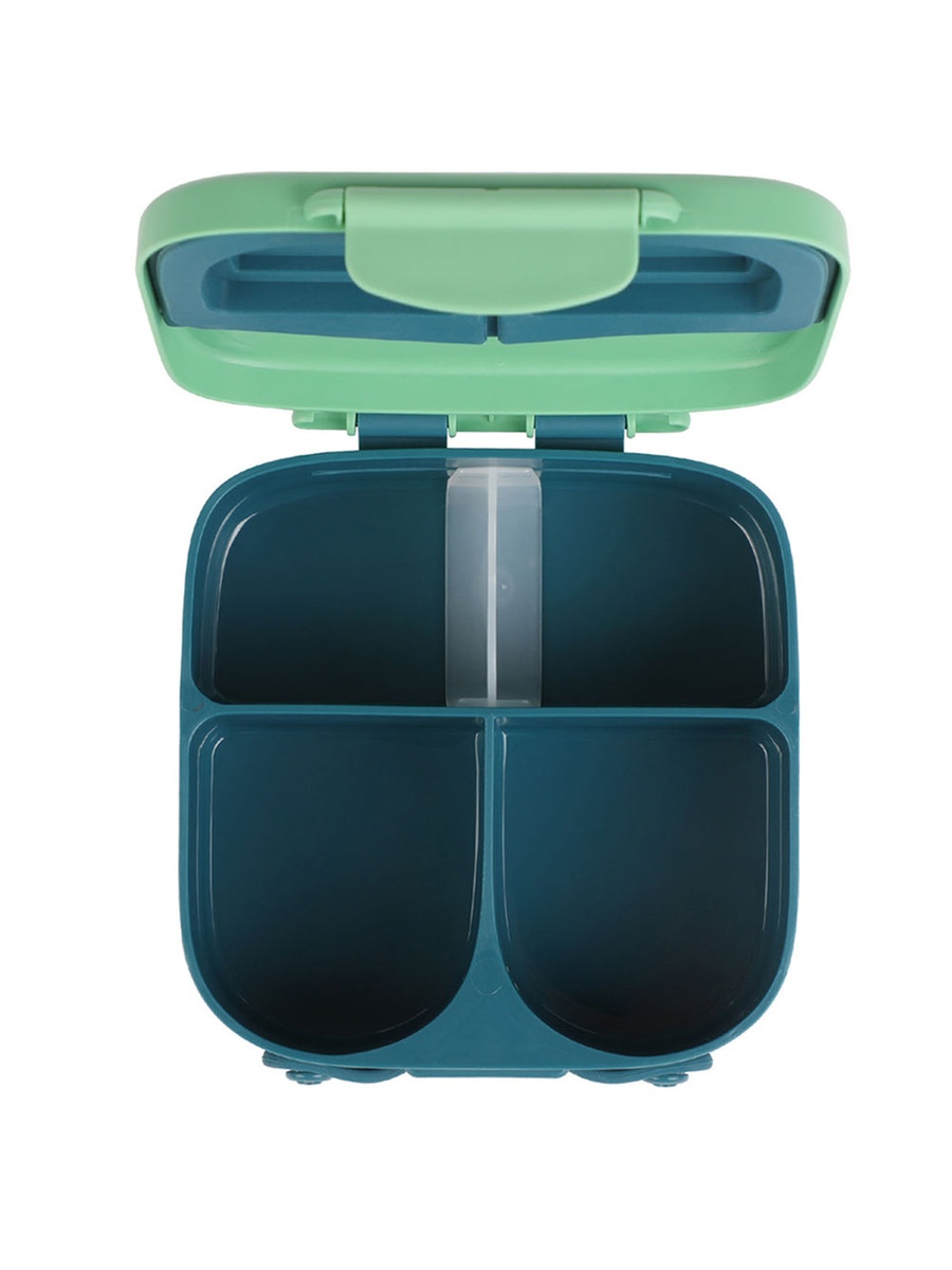 Bento Lunch Box with Handle - Green