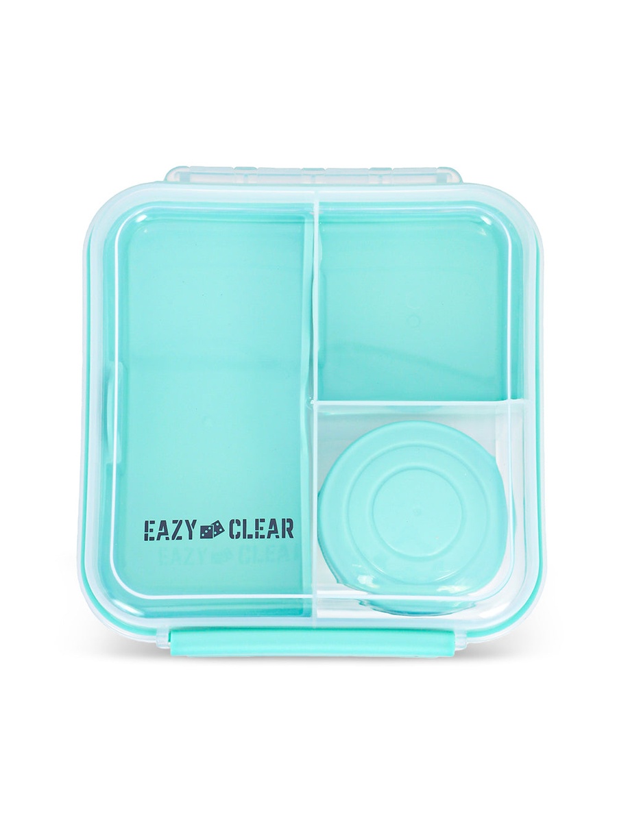 Convertible 1250ml Bento Lunch Box with 150ml Gravy Bowl - Green