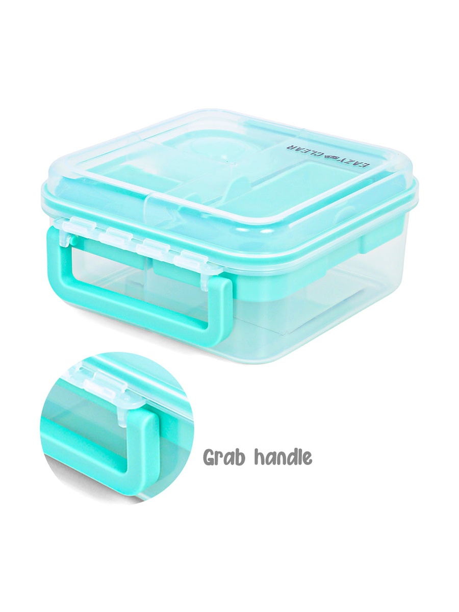 Convertible 1250ml Bento Lunch Box with 150ml Gravy Bowl - Green