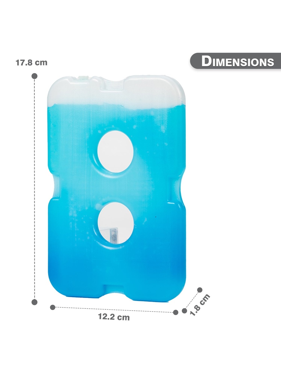 Set of 4 - Ice Packs for Lunch Bags, White