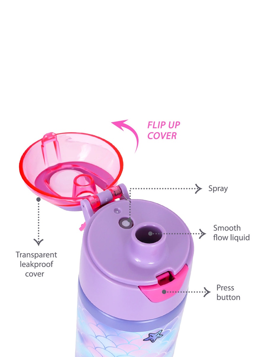 Insulated SS Water Bottle Spray Mermaid - 640ml