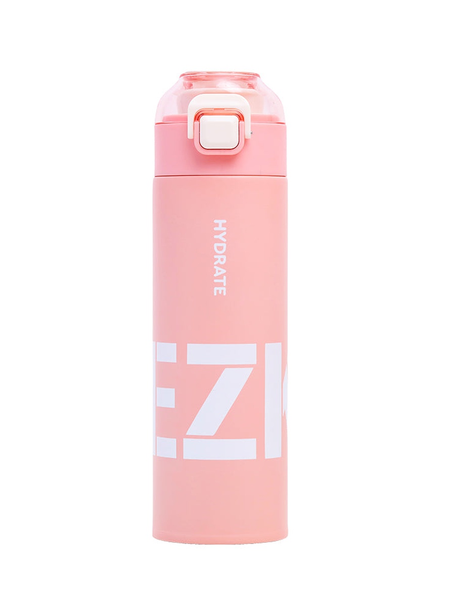 Insulated Travel Water Bottle - Pink, 550ml