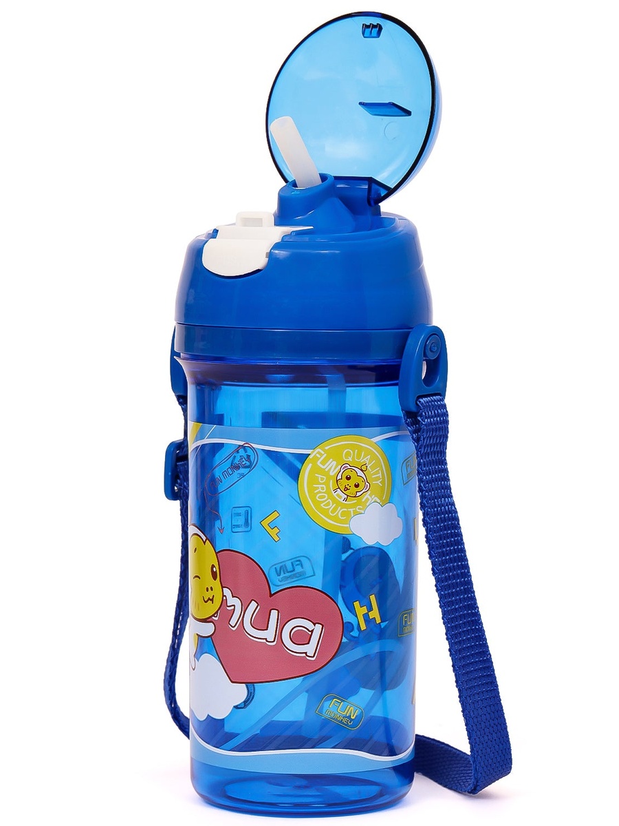 Water Bottle 600ml - Blue