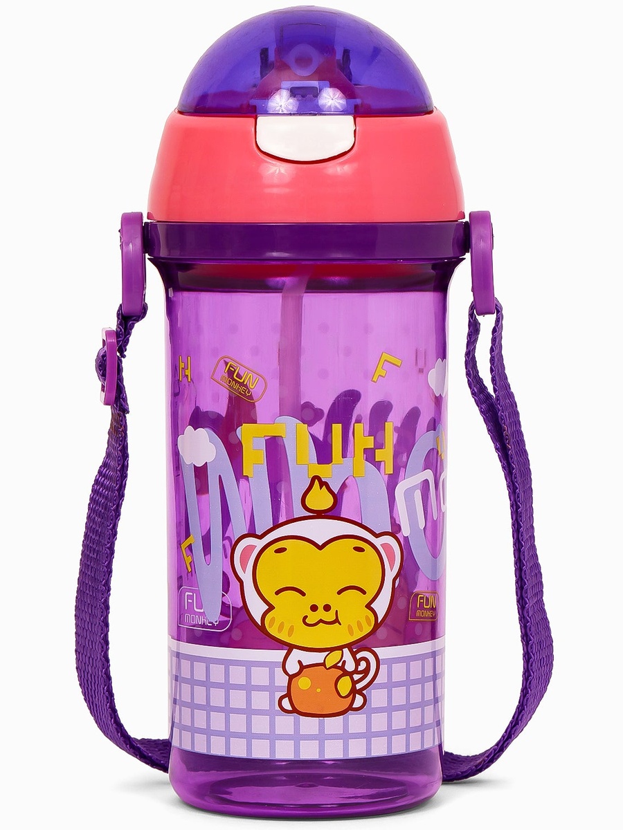 Water Bottle 600ml - Purple