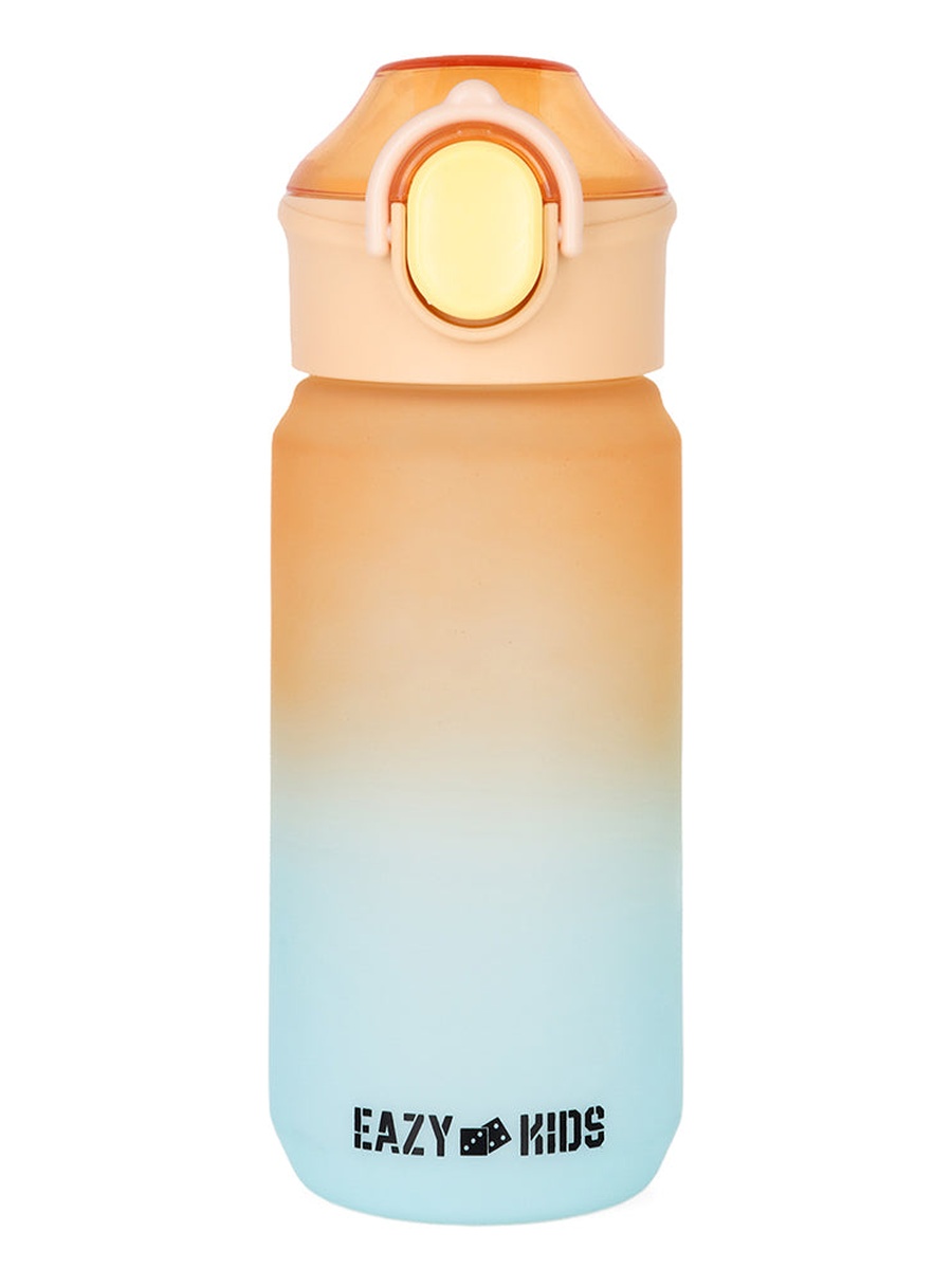 Water Bottle 500ml with Handle - Orange