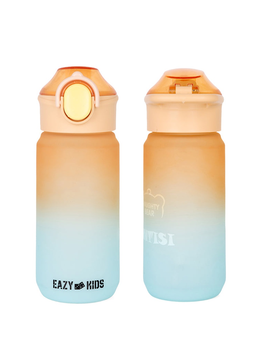 Water Bottle 500ml with Handle - Orange