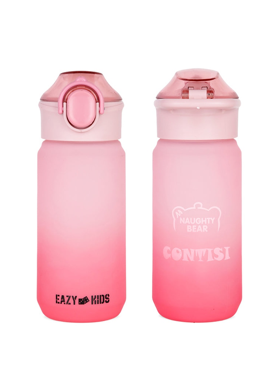 Water Bottle 500ml with Handle - Pink