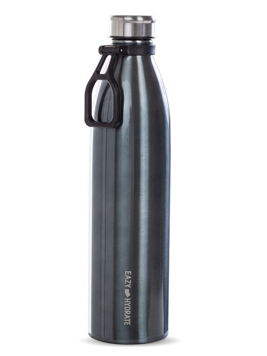 Steel Water Bottle, 1150ml Black