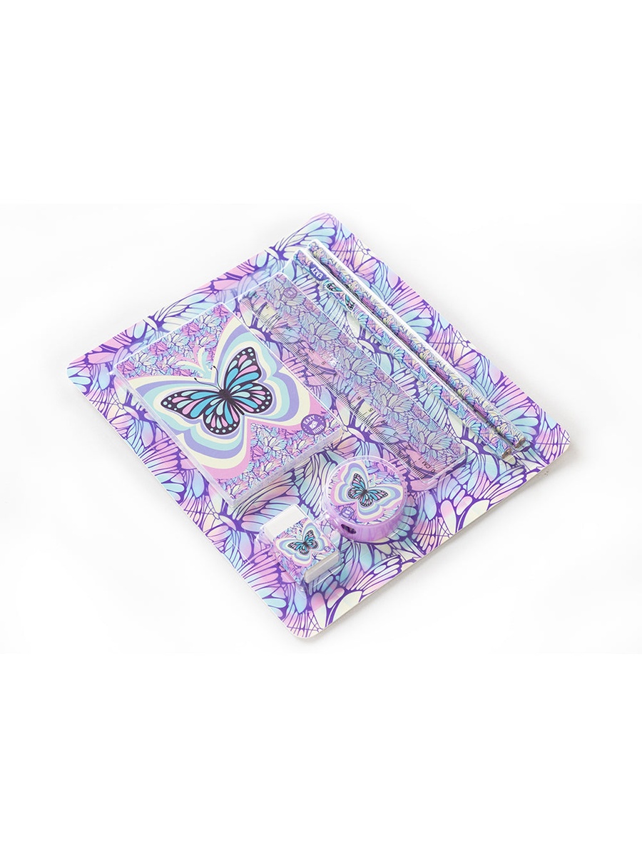 Stationary Set - Butterfly Purple