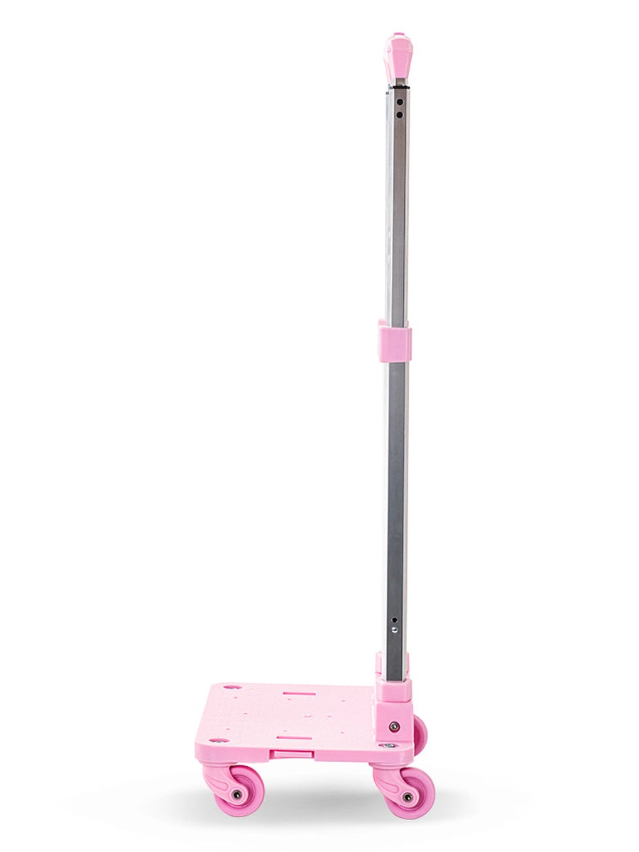 4-Wheel School Bag Trolley - Pink