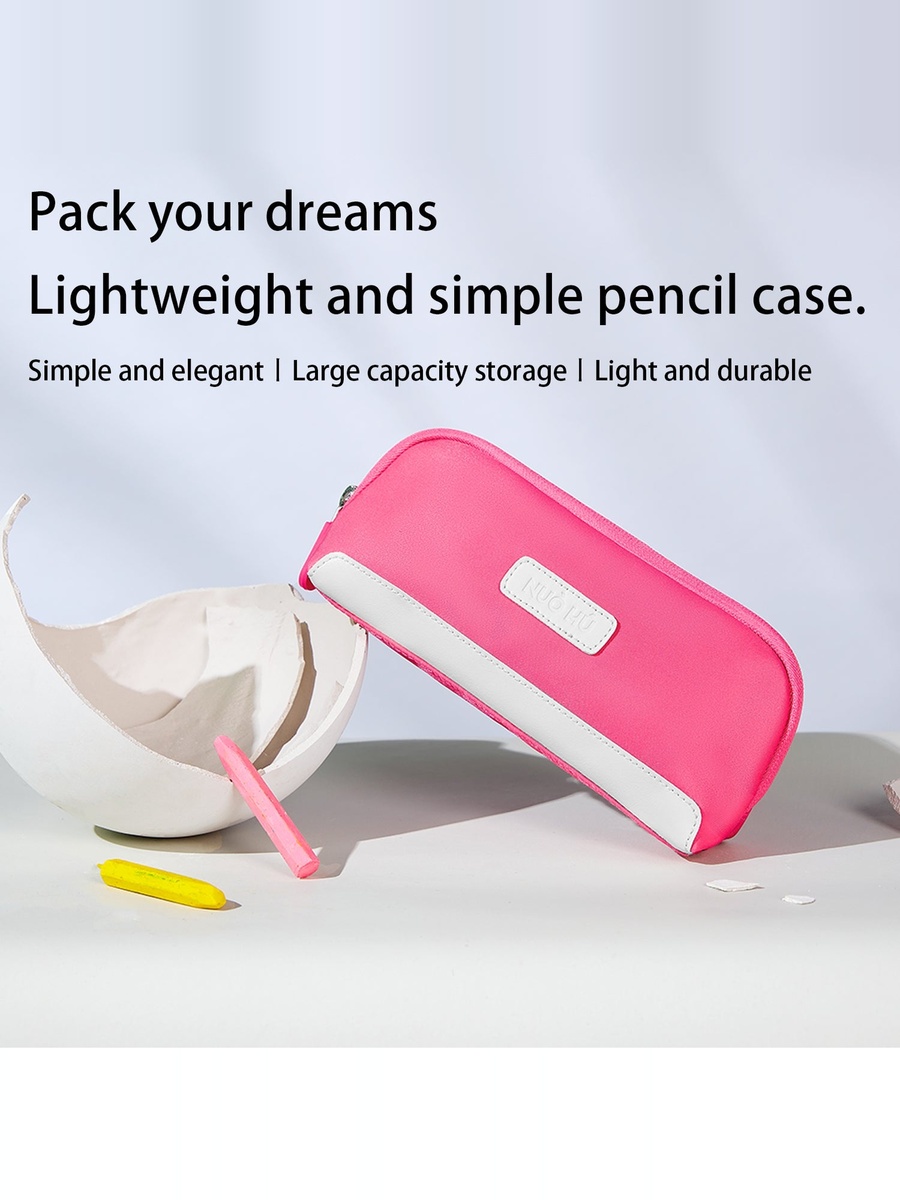 Pencil Bag - Rose Red