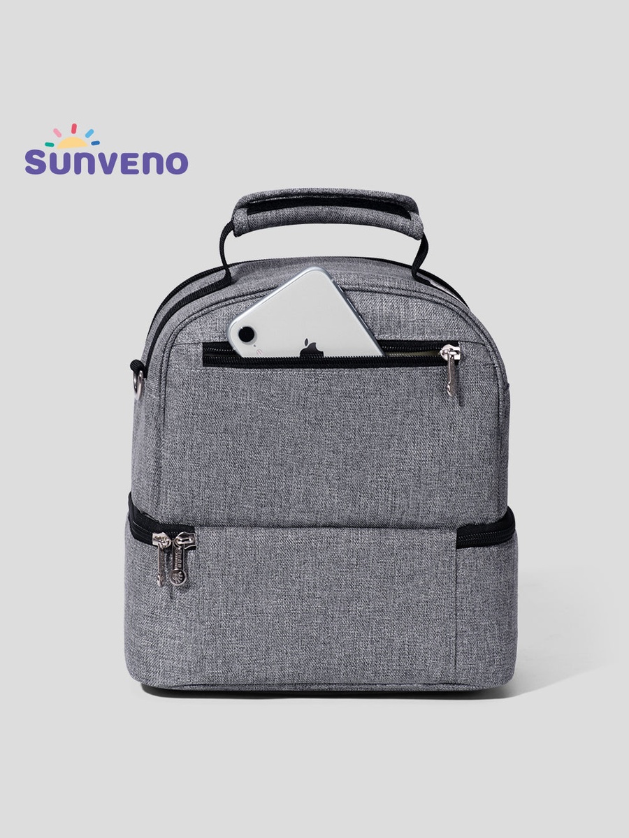 Insulated Office Lunch Bag - Space Grey