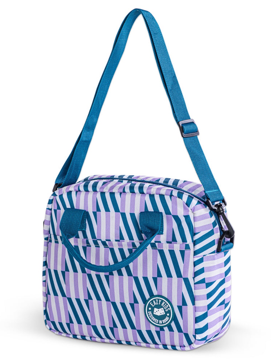Steel Water Bottle and Lunch Bag, 760ml Half Moon