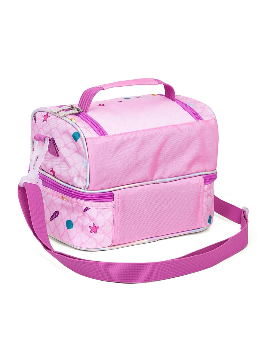 Dual Compartment Lunch Bag, Mermaid - Purple