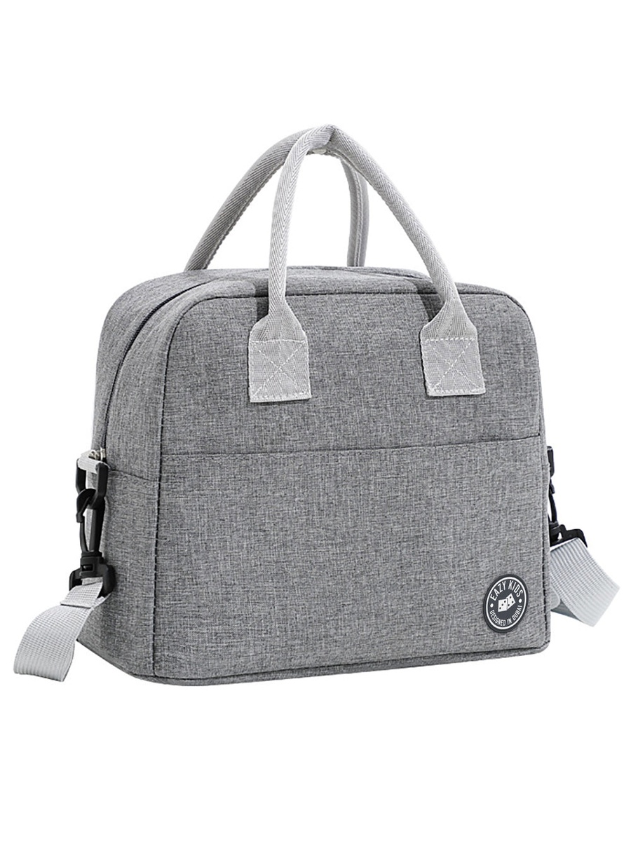 Insulated Lunch Bag - Grey