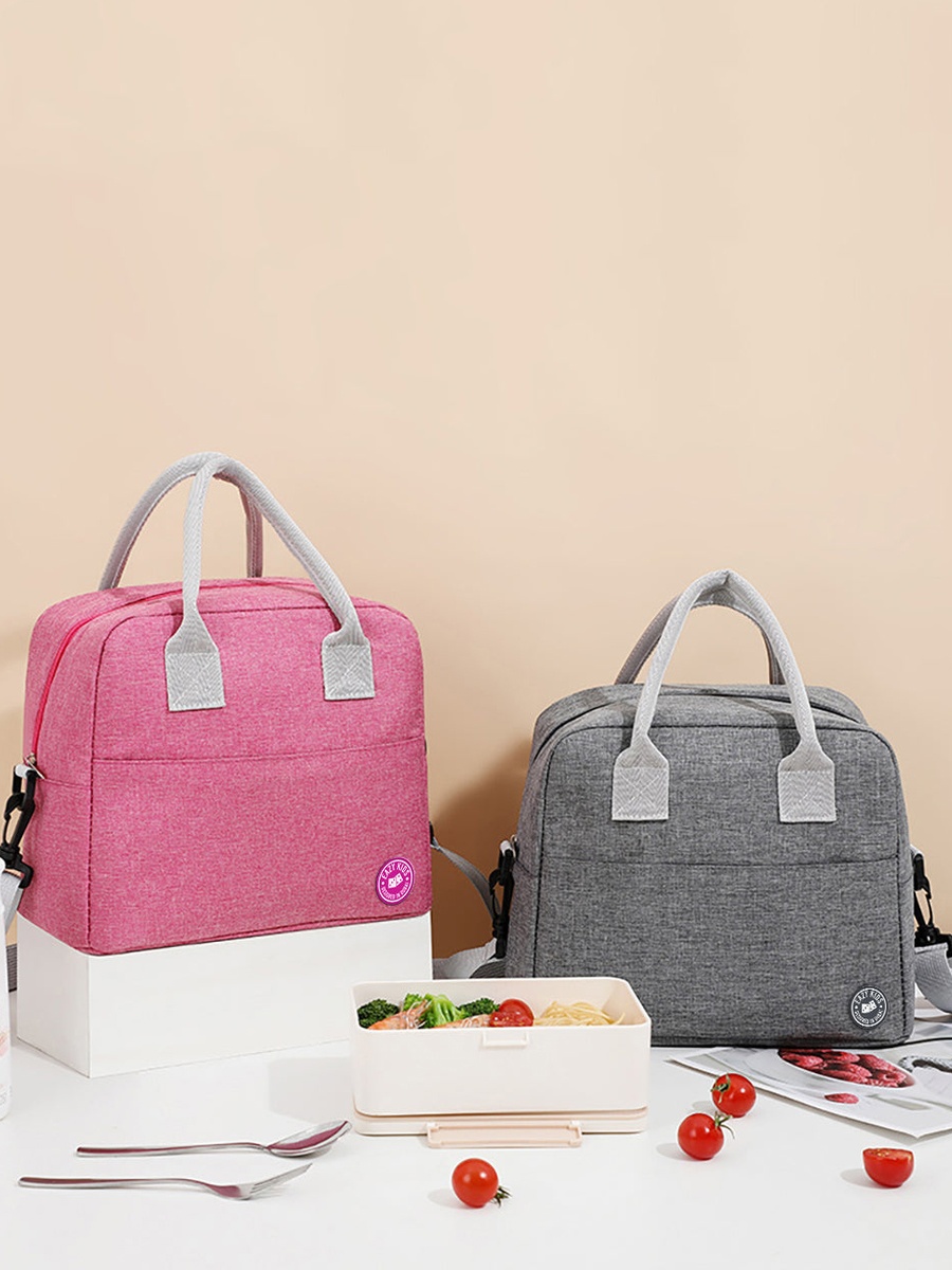 Insulated Lunch Bag - Pink