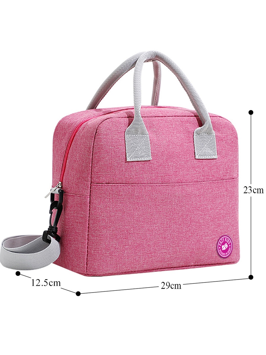 Insulated Lunch Bag - Pink