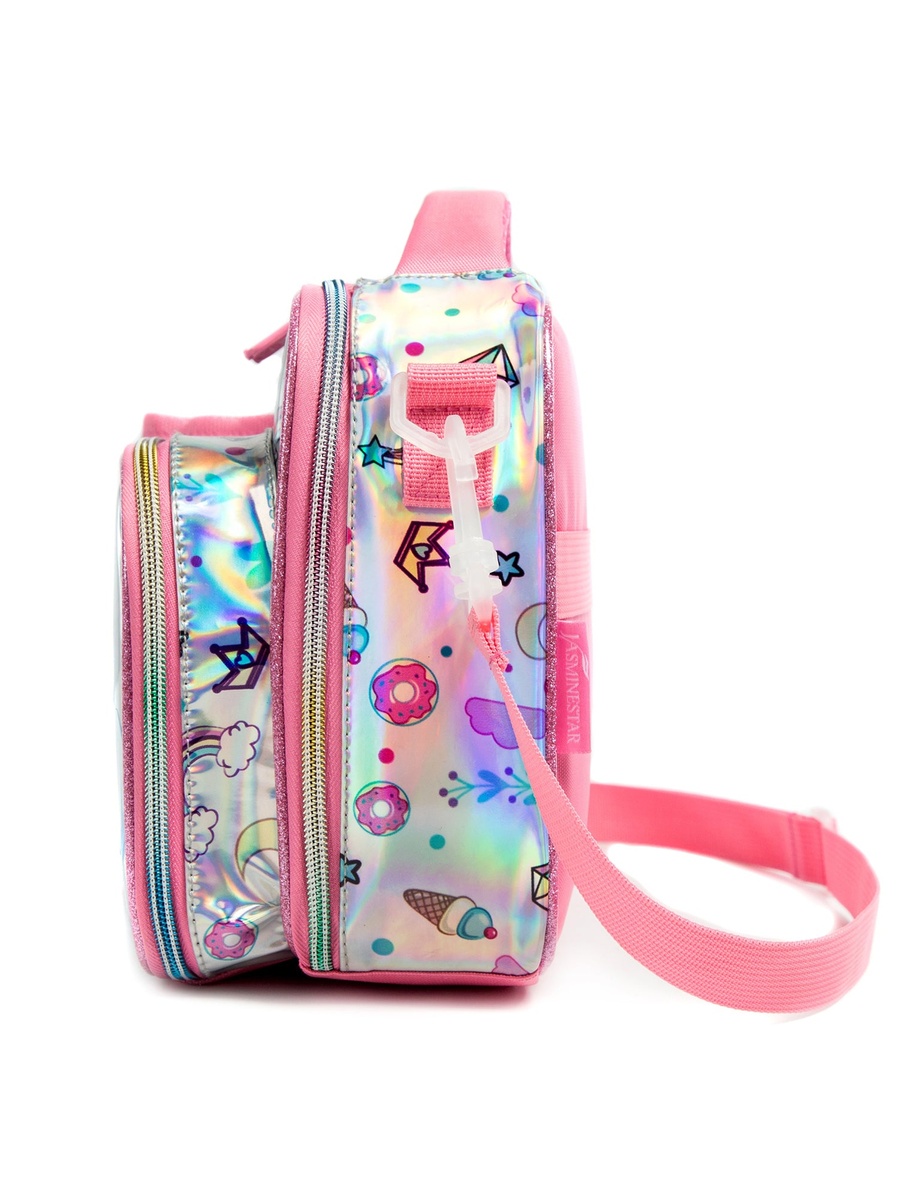 Bottle/Lunch Bag - Unicorn Chrome Pink