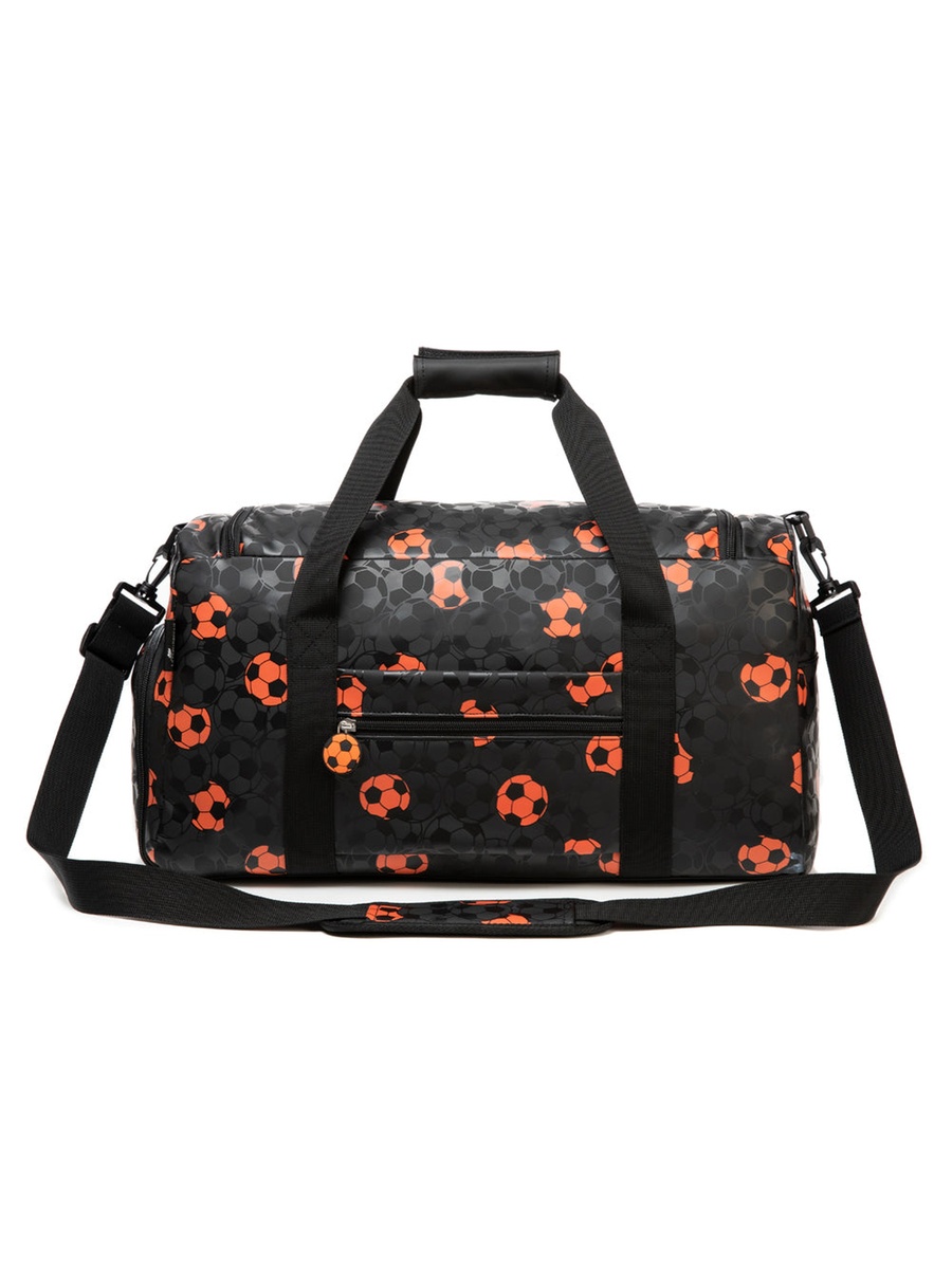 Football Duffle Bag - Black, 30L