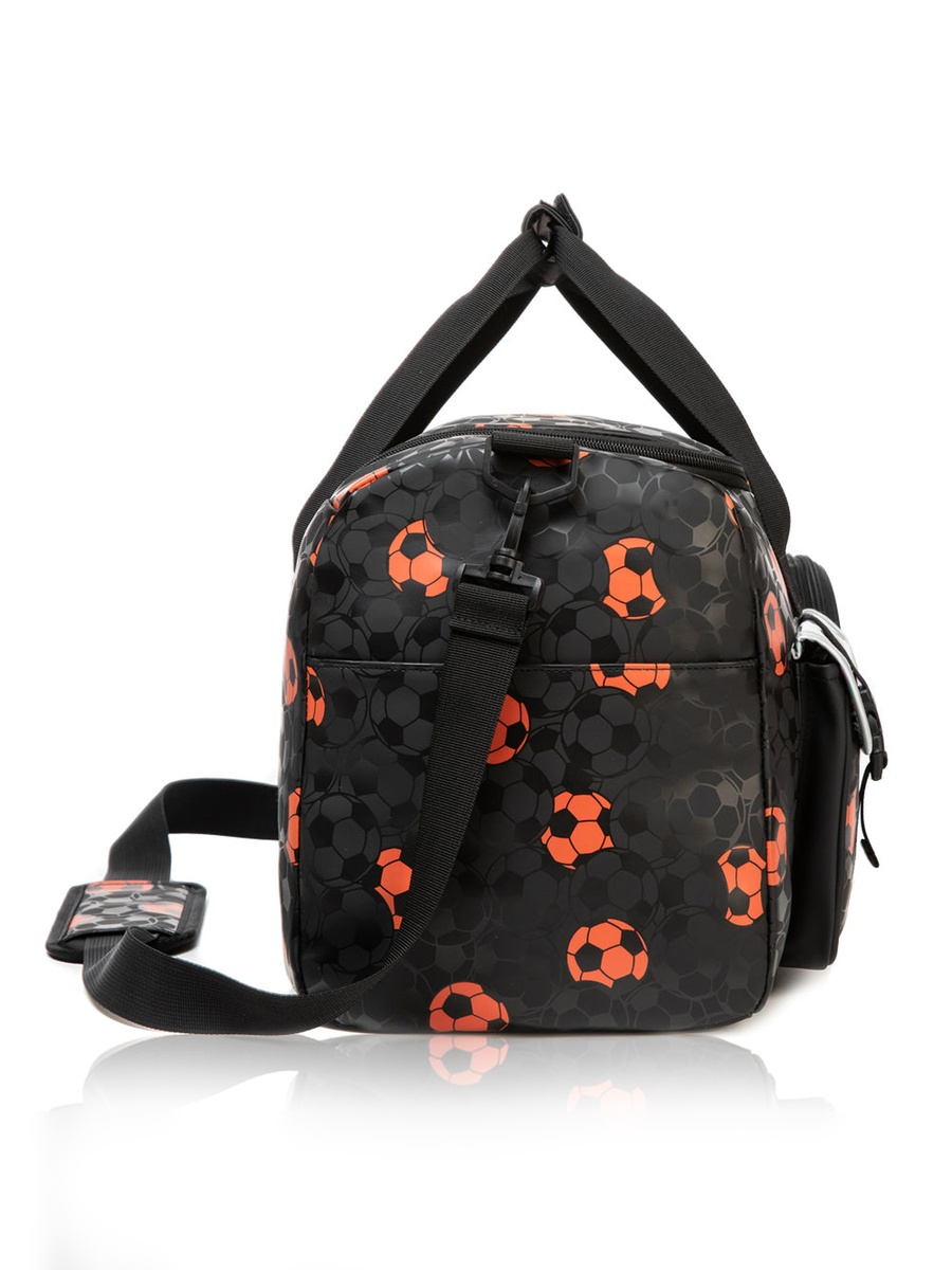 Football Duffle Bag - Black, 30L