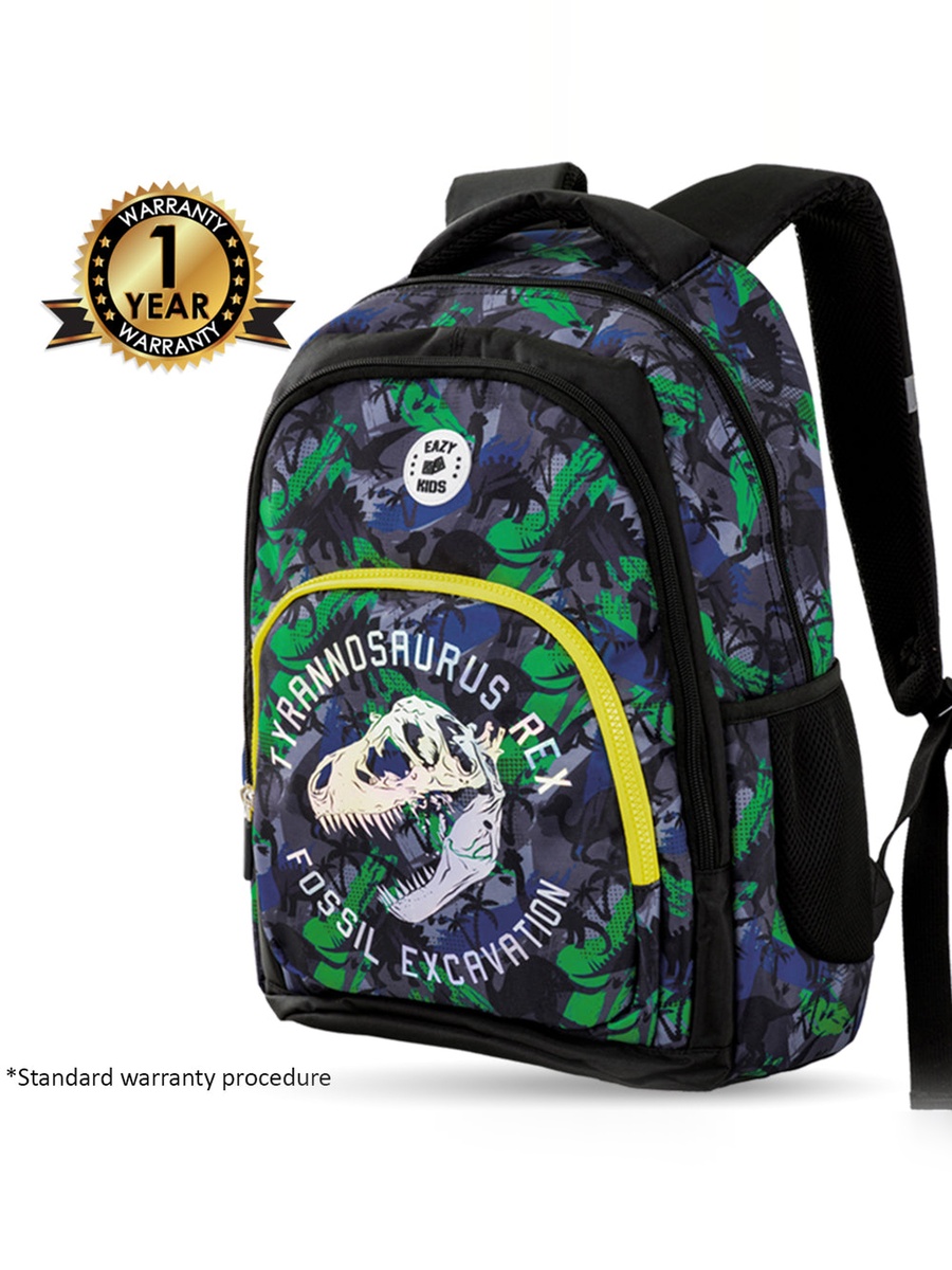 17-inch Set of 3-Backpack, Lunch Bag and Pencil Case - T-Rex 