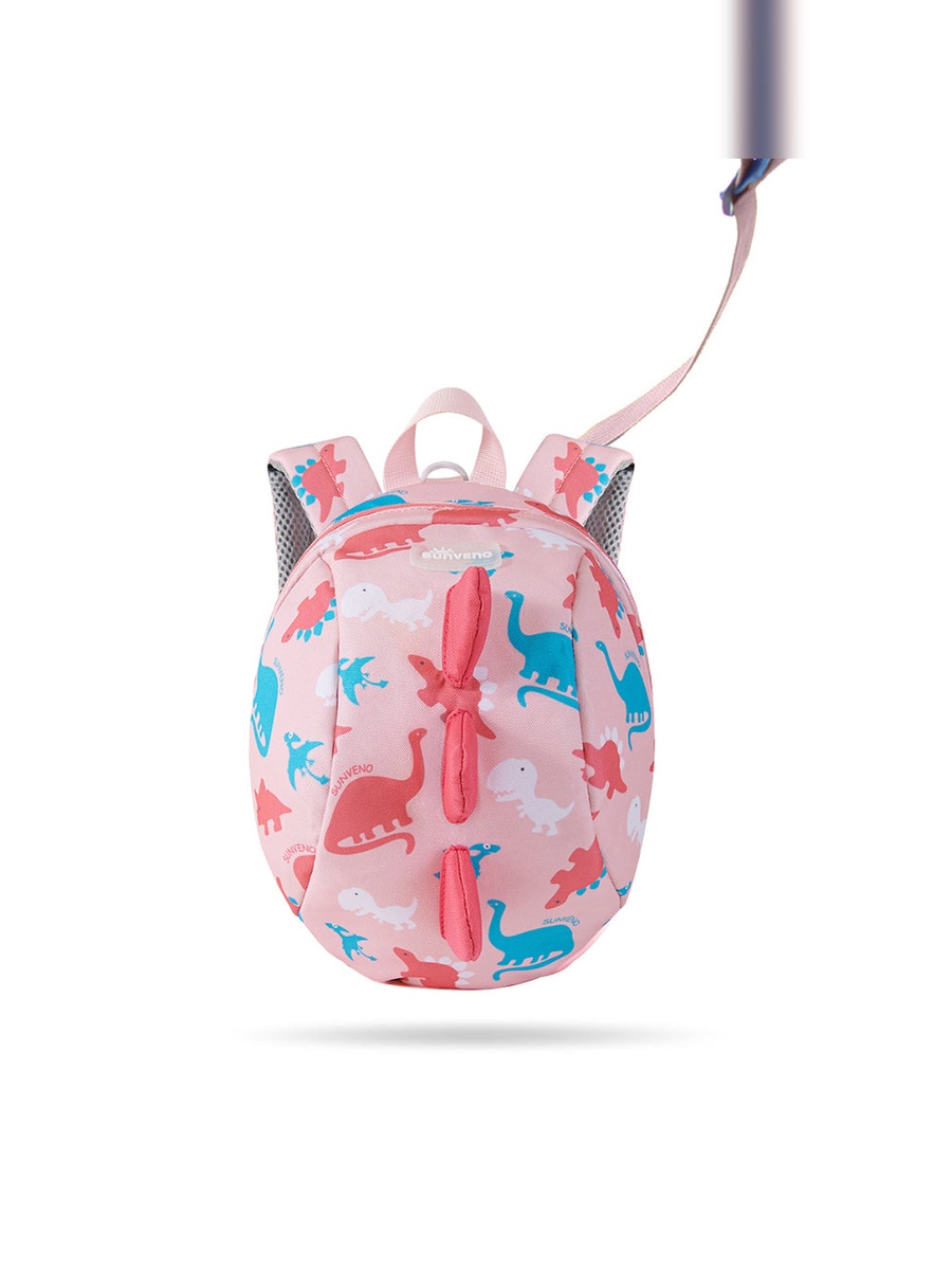 Kids Backpack - Dinosaur Pink
