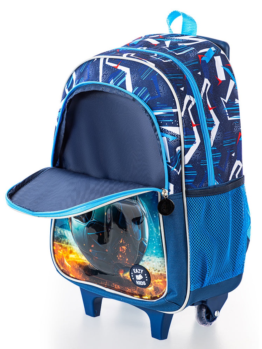 Set of 5 Trolley 16-inch School Bag Combo - Football