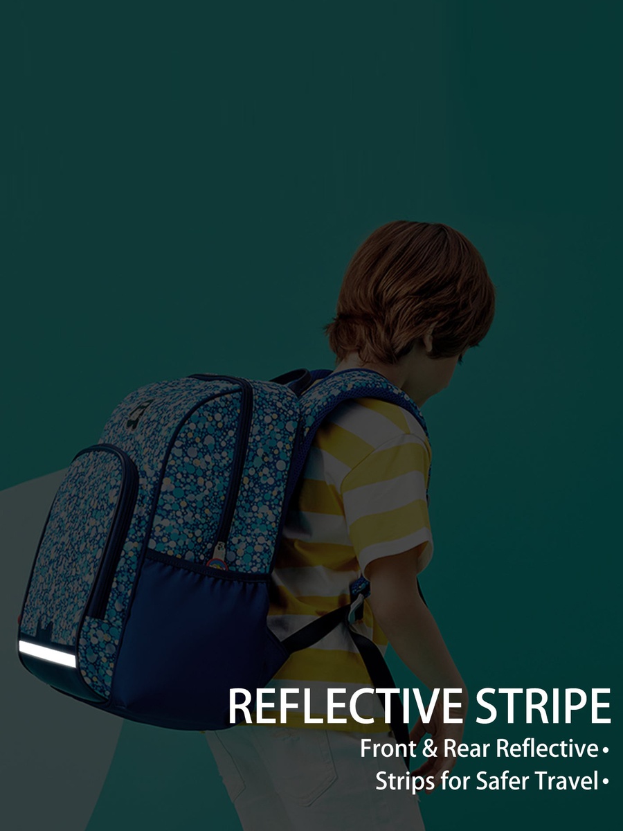 School Bag - Retro Blue