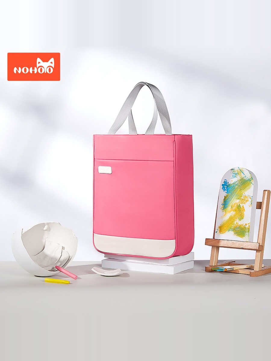 School Hand Bag - Rose Red