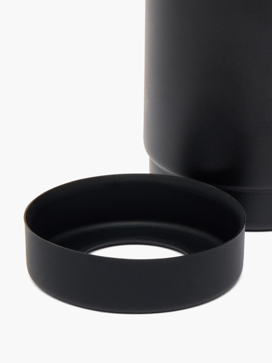 Solid Stainless Steel Water Bottle with Carry Loop